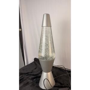 2015 color changing glitter swirling lava lamp *TESTED/WORKS